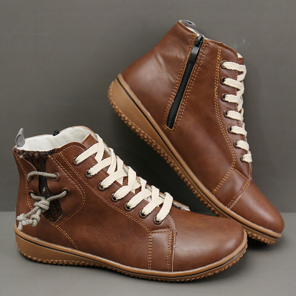 AMY™ BOTINES ORTOPÉDICOS DE INVIERNO CON PELUCHE CALIENTE