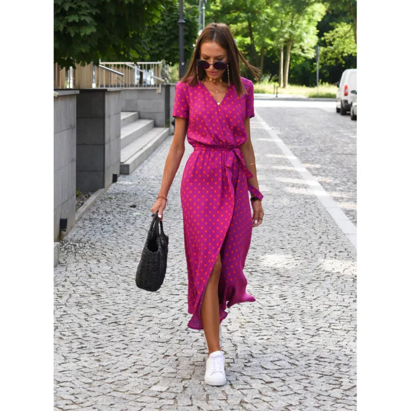 FLORAVIVE™ – VESTIDO CON ESTAMPADO FLORAL PRIMAVERA/VERANO
