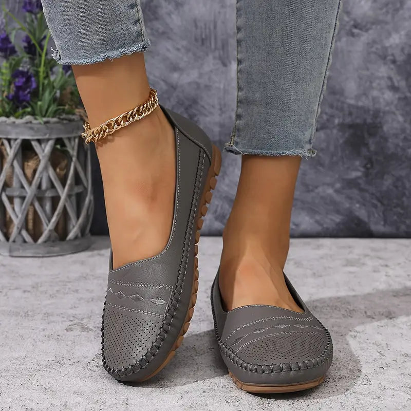 MOCASINES ORTOPÉDICOS CHIC PARA MUJERES DE TALLA EXTRA