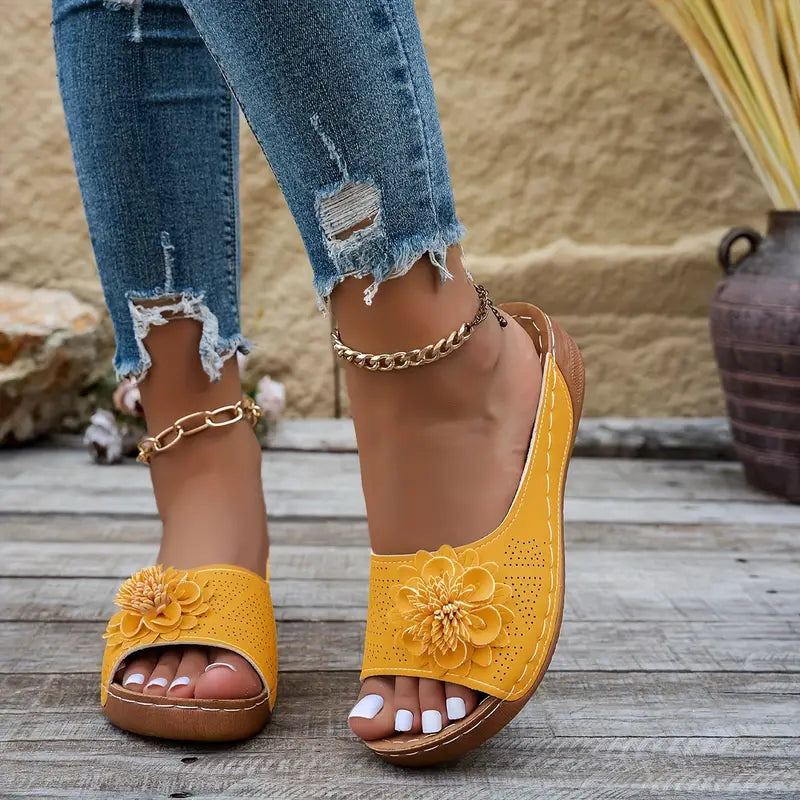 NUEVO LEON™- HERMOSAS SANDALIAS FLORALES