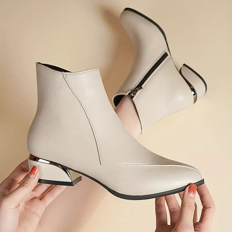 KIMBERLEY™ BOTINES DE MUJER CON TACÓN ANCHO Y BAJO