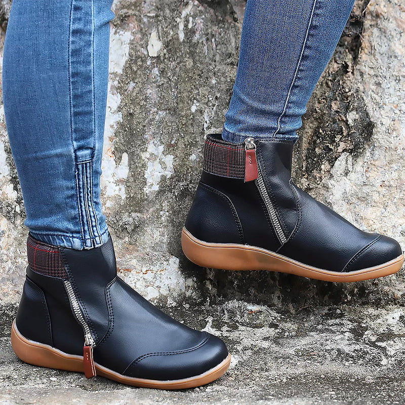 CORA™ BOTAS ORTOPÉDICAS PREMIUM IMPERMEABLES CON CREMALLERA