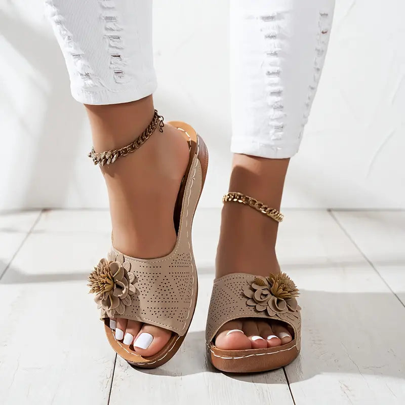 NUEVO LEON™- HERMOSAS SANDALIAS FLORALES