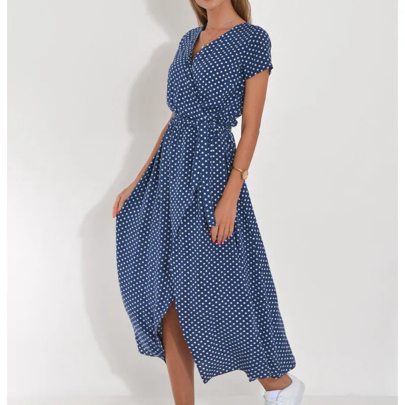 FLORAVIVE™ – VESTIDO CON ESTAMPADO FLORAL PRIMAVERA/VERANO