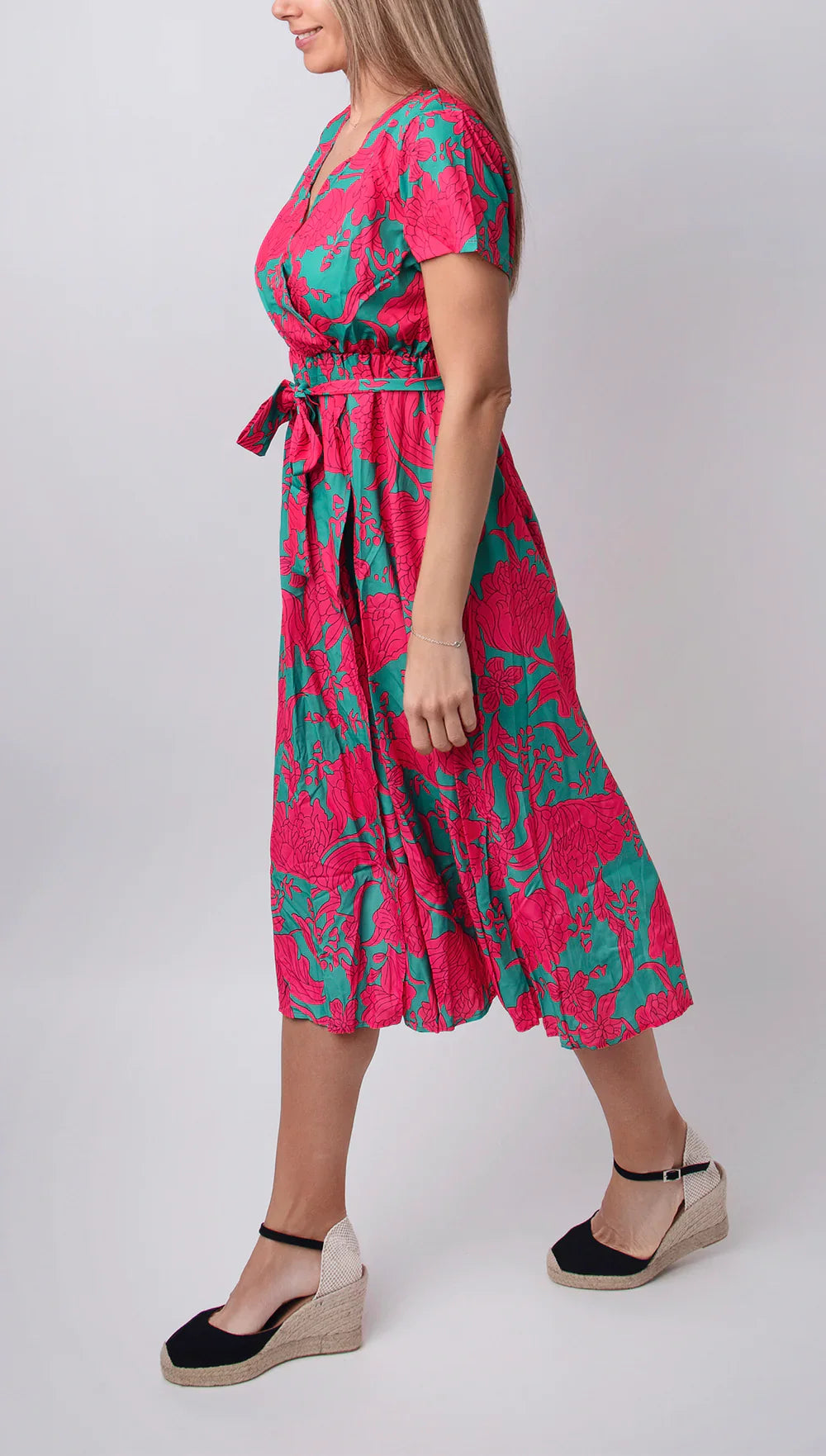 FLORAVIVE™ – VESTIDO CON ESTAMPADO FLORAL PRIMAVERA/VERANO