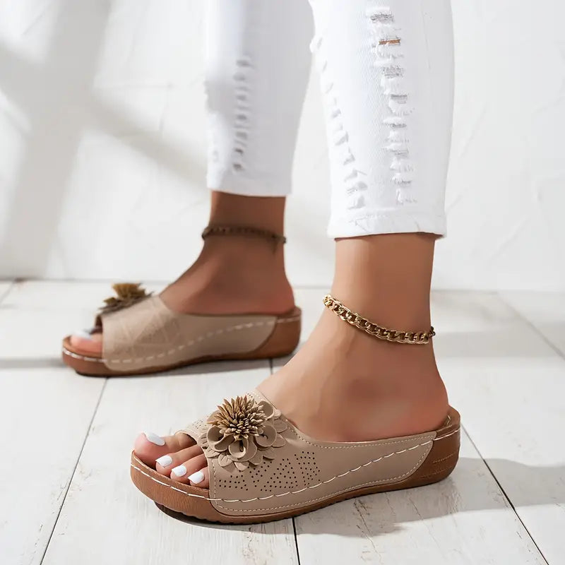 NUEVO LEON™- HERMOSAS SANDALIAS FLORALES