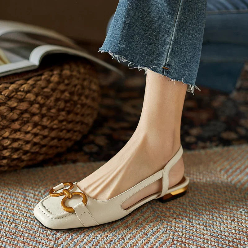 AZTECA™ SANDALIAS CON HEBILLA METÁLICA