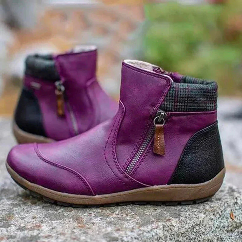 CORA™ BOTAS ORTOPÉDICAS PREMIUM IMPERMEABLES CON CREMALLERA