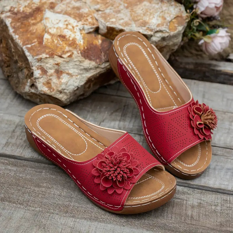 NUEVO LEON™- HERMOSAS SANDALIAS FLORALES