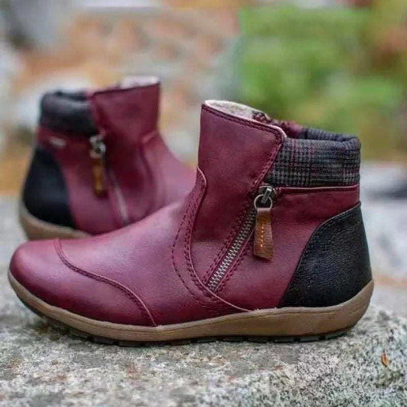 CORA™ BOTAS ORTOPÉDICAS PREMIUM IMPERMEABLES CON CREMALLERA