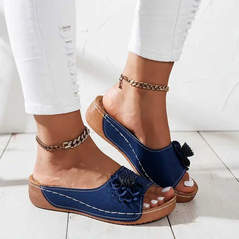 NUEVO LEON™- HERMOSAS SANDALIAS FLORALES
