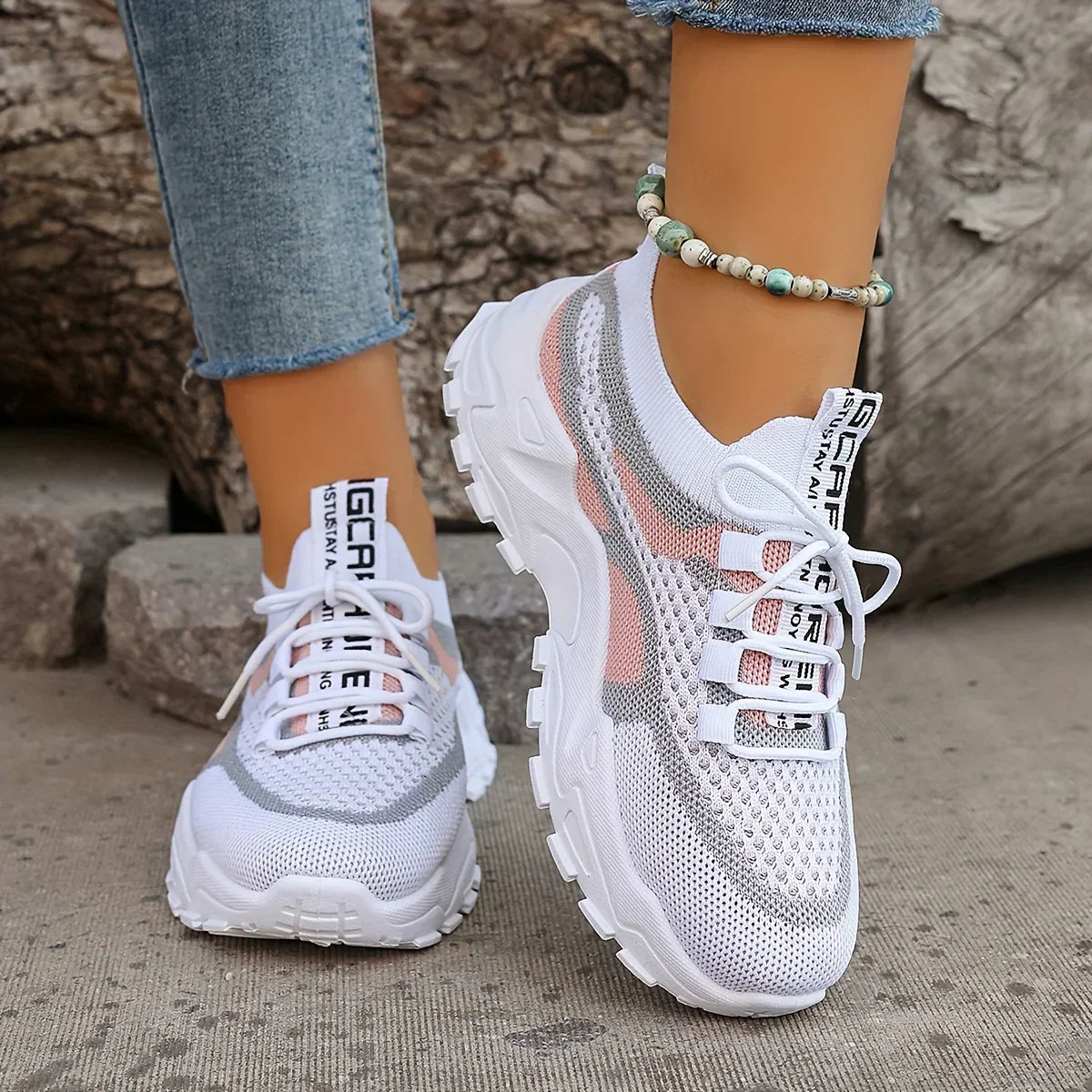 MONCLOVA™ TENIS DE MALLA TRANSPIRABLE CON CORDONES