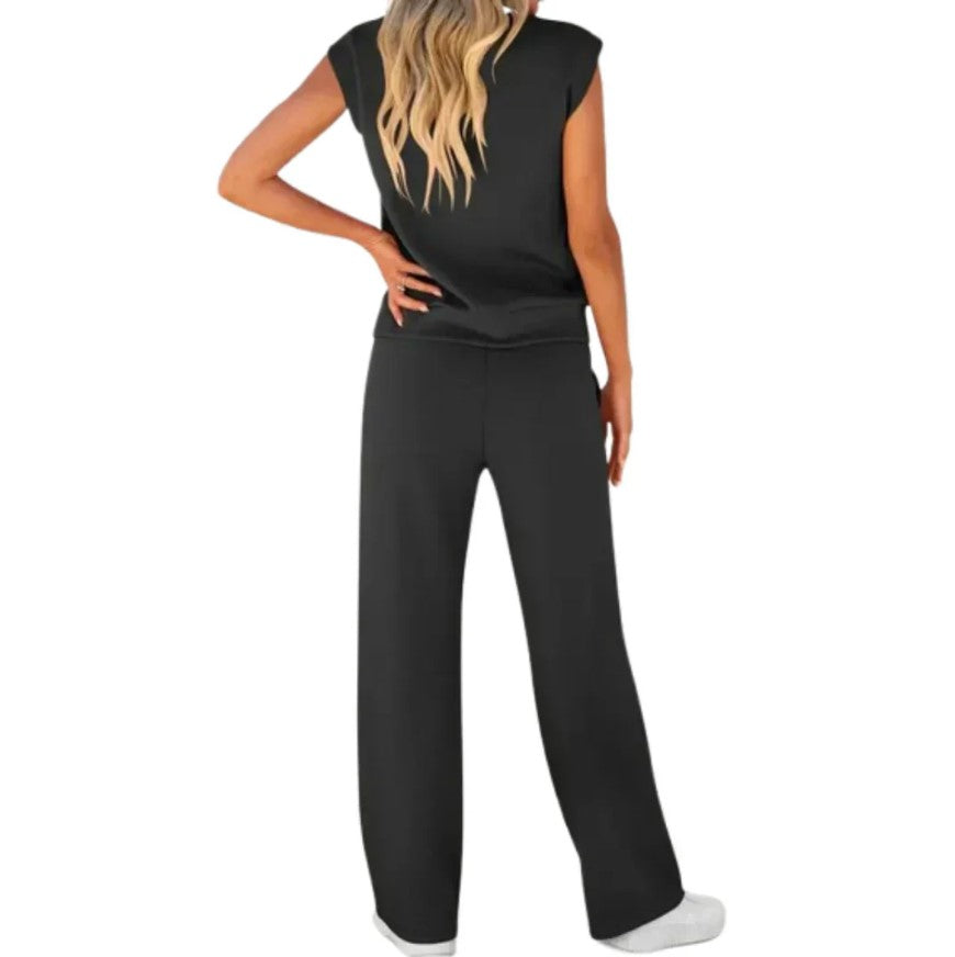 ALINA™ – Conjunto Casual de Verano Suave de Mujer