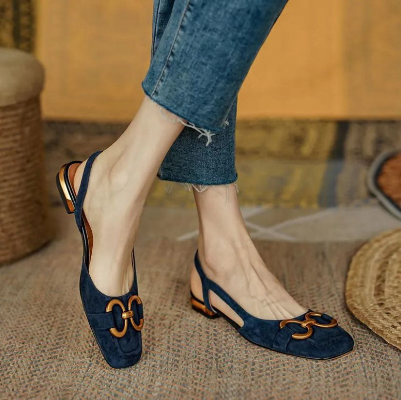AZTECA™ SANDALIAS CON HEBILLA METÁLICA