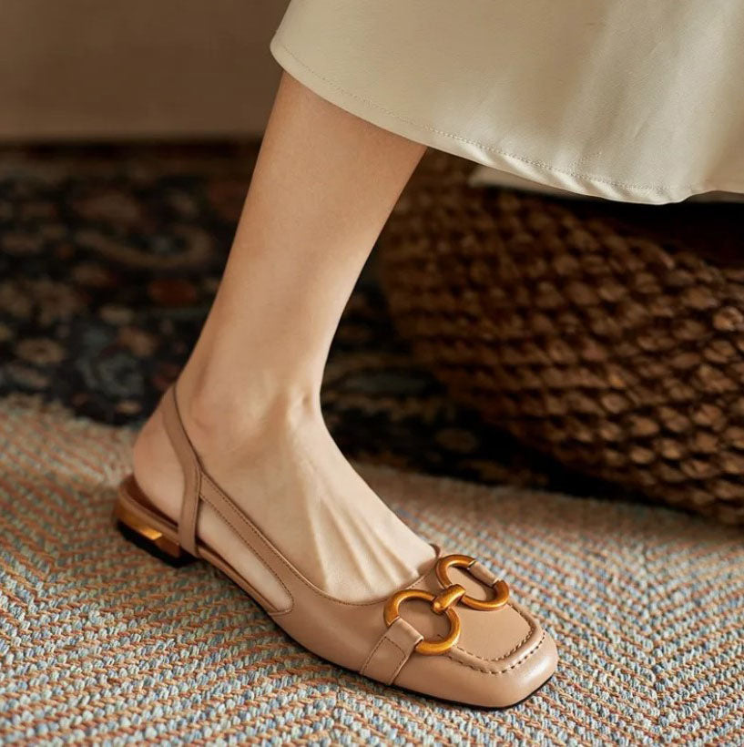 AZTECA™ SANDALIAS CON HEBILLA METÁLICA