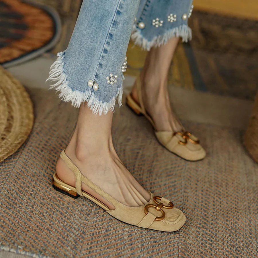 AZTECA™ SANDALIAS CON HEBILLA METÁLICA