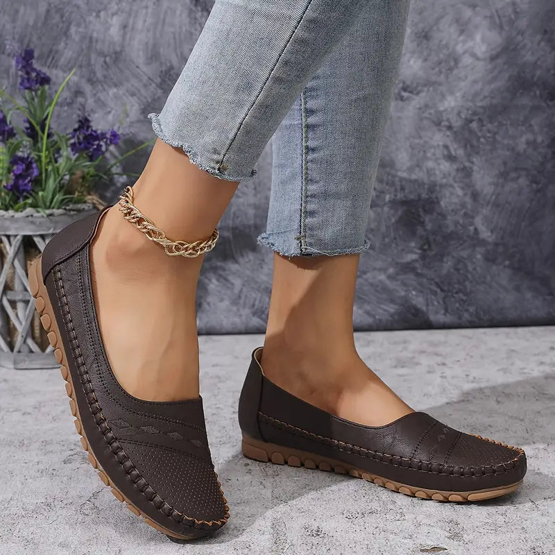 MOCASINES ORTOPÉDICOS CHIC PARA MUJERES DE TALLA EXTRA