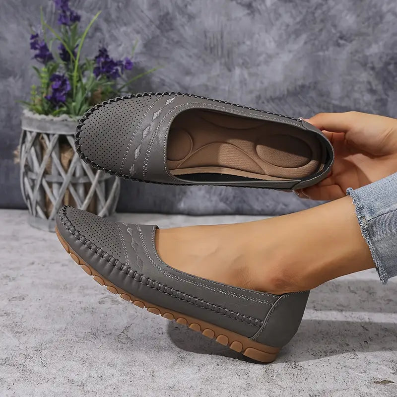 MOCASINES ORTOPÉDICOS CHIC PARA MUJERES DE TALLA EXTRA