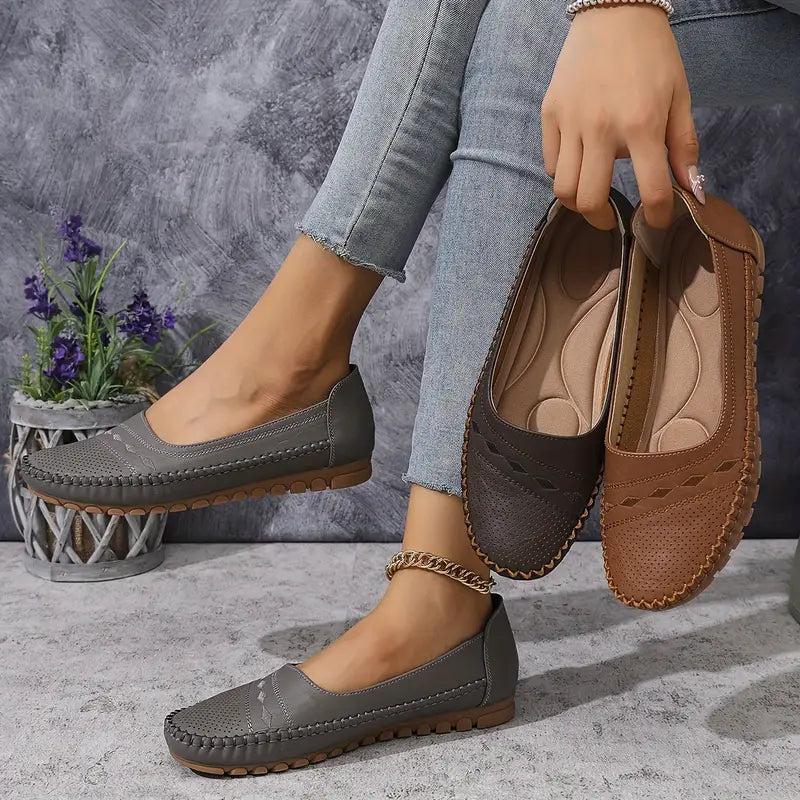 MOCASINES ORTOPÉDICOS CHIC PARA MUJERES DE TALLA EXTRA