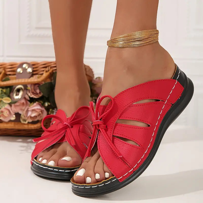 XOTCHIL™ SANDALIAS CON DISEÑO DE LAZO