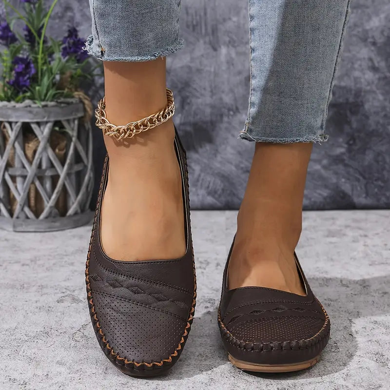 MOCASINES ORTOPÉDICOS CHIC PARA MUJERES DE TALLA EXTRA