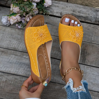 NUEVO LEON™- HERMOSAS SANDALIAS FLORALES
