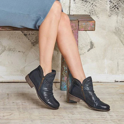 BOTAS IMPERMEABLES DE MUJER CON CREMALLERA Y SOPORTE DE ARCO 2025