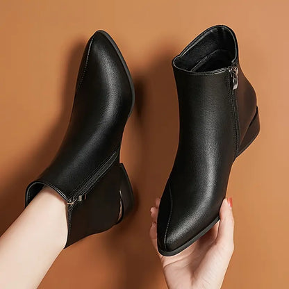 KIMBERLEY™ BOTINES DE MUJER CON TACÓN ANCHO Y BAJO