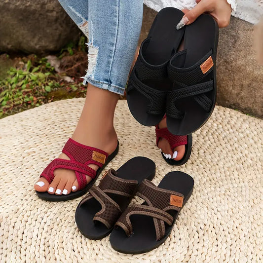 PUEBLA™ SANDALIAS DE MALLA CON SOPORTE DE ARCO