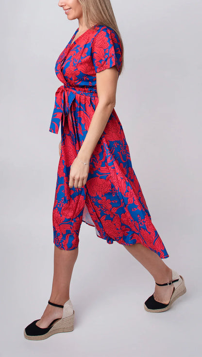 FLORAVIVE™ – VESTIDO CON ESTAMPADO FLORAL PRIMAVERA/VERANO