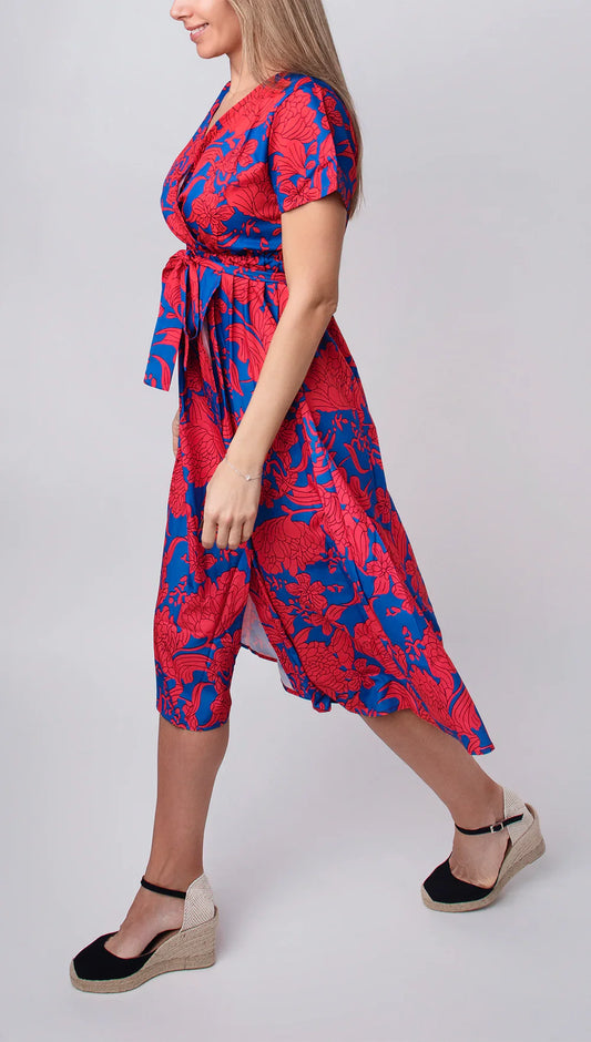 FLORAVIVE™ – VESTIDO CON ESTAMPADO FLORAL PRIMAVERA/VERANO