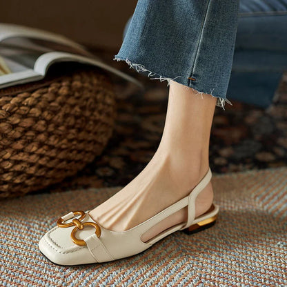 AZTECA™ SANDALIAS CON HEBILLA METÁLICA