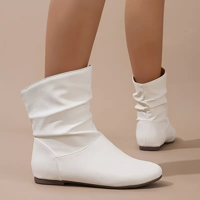 CANCÚN™ BOTINES DE CUERO IMPERMEABLES CÓMODOS SIN CORDONES