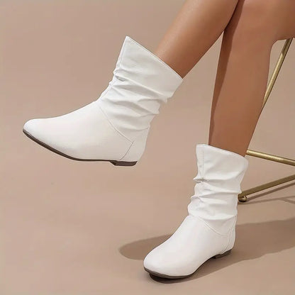 CANCÚN™ BOTINES DE CUERO IMPERMEABLES CÓMODOS SIN CORDONES