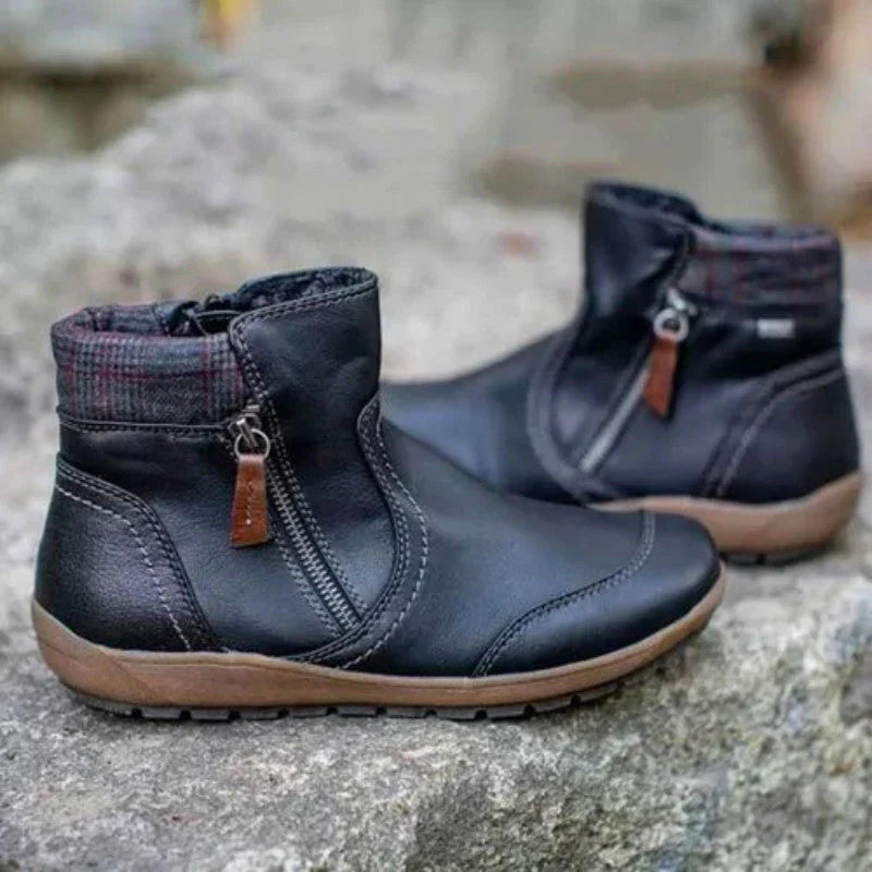 CORA™ BOTAS ORTOPÉDICAS PREMIUM IMPERMEABLES CON CREMALLERA