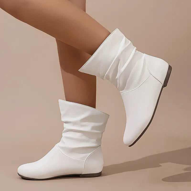 CANCÚN™ BOTINES DE CUERO IMPERMEABLES CÓMODOS SIN CORDONES