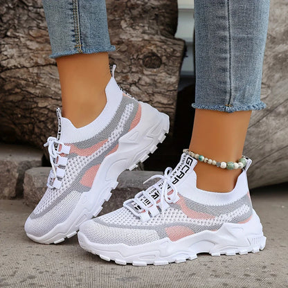 MONCLOVA™ TENIS DE MALLA TRANSPIRABLE CON CORDONES