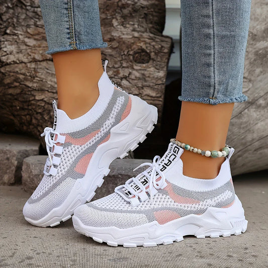 MONCLOVA™ TENIS DE MALLA TRANSPIRABLE CON CORDONES