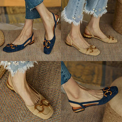 AZTECA™ SANDALIAS CON HEBILLA METÁLICA