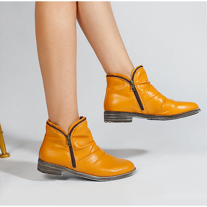 BOTAS IMPERMEABLES DE MUJER CON CREMALLERA Y SOPORTE DE ARCO 2025