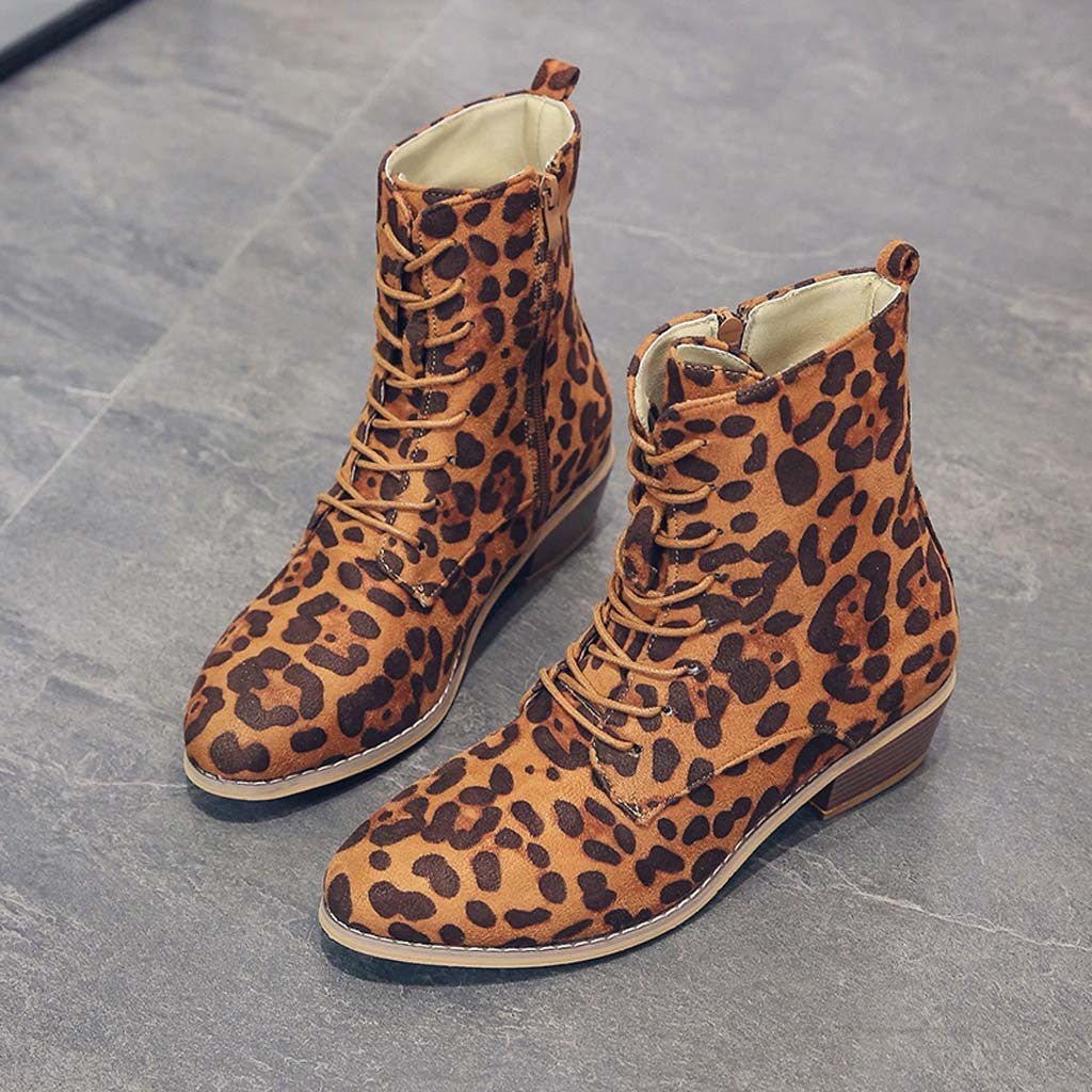BOTAS ELEGANTES DE MUJER CON CORDONES Y CREMALLERA 2025