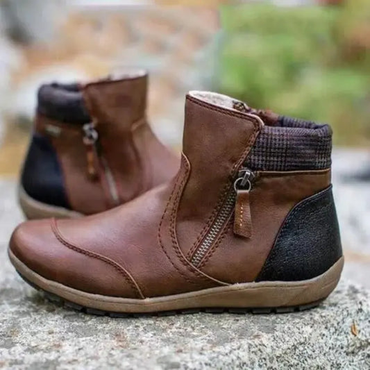 CORA™ BOTAS ORTOPÉDICAS PREMIUM IMPERMEABLES CON CREMALLERA