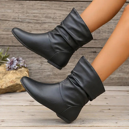 CANCÚN™ BOTINES DE CUERO IMPERMEABLES CÓMODOS SIN CORDONES