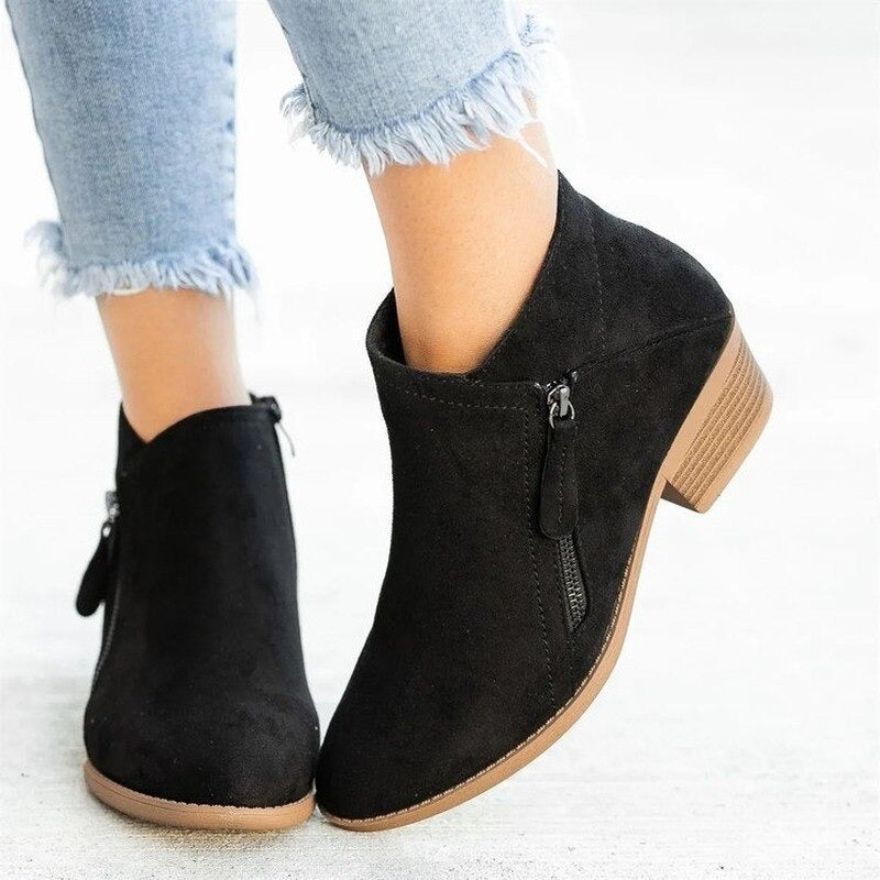 BOTAS ORTOPÉDICAS PREMIUM DE TACÓN PARA DAMA