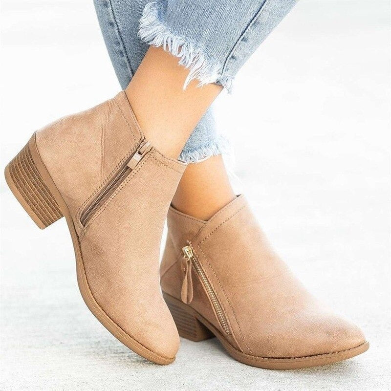 BOTAS ORTOPÉDICAS PREMIUM DE TACÓN PARA DAMA