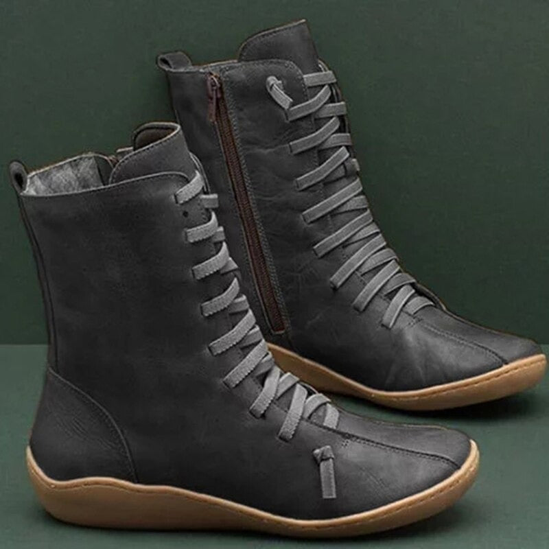 BOTAS OTOÑALES NUEVAS A MEDIA PANTORRILLA 2025