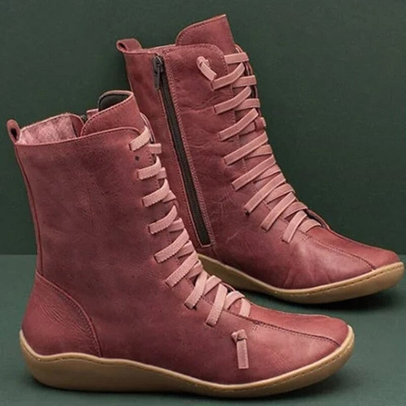BOTAS OTOÑALES NUEVAS A MEDIA PANTORRILLA 2025