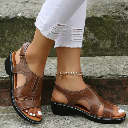 TIJUANA™ SANDALIAS DE CUERO CON PLATAFORMA