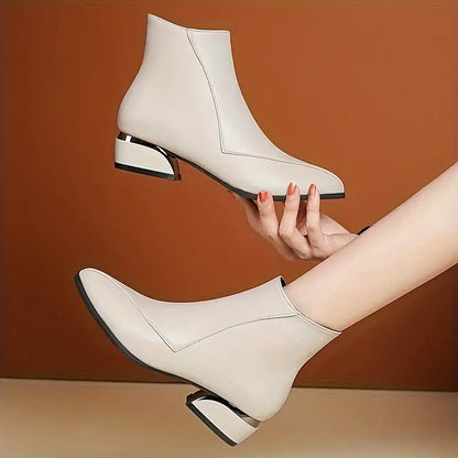 KIMBERLEY™ BOTINES DE MUJER CON TACÓN ANCHO Y BAJO