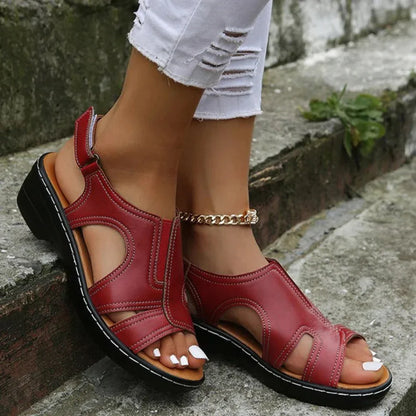 TIJUANA™ SANDALIAS DE CUERO CON PLATAFORMA